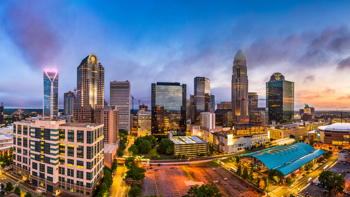 Skyline of Charlotte